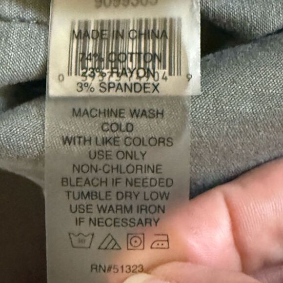 Two by Vince Camuto Washed Olive Green Stretch Cotton Skinny Jeans Size 27/4 - Picture 8 of 11